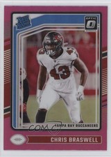 2024 Panini Donruss Optic Rated Rookie Pink Prizm Chris Braswell #220 uk2