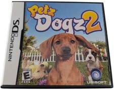 Petz Dogz 2 (Nintendo DS 2007) Case Manual 4 Trading Cards No Game Ubisoft
