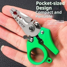1pc Wire Stripper Multi-Function Crimping Cutting Pliers Hand Tool