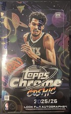 2025-26 Topps Chrome Cosmic Basketball Sealed Hobby Box Brand New In Hand
