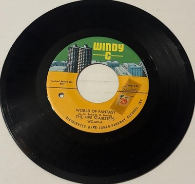 The Five Stairsteps  World Of Fantasy / Playgirl's Love 1966 Windy C WC-602  VG+
