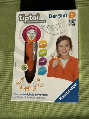 Ravensburger Tiptoi Stift 2. Generation mit Player, in OVP mit Anleitung