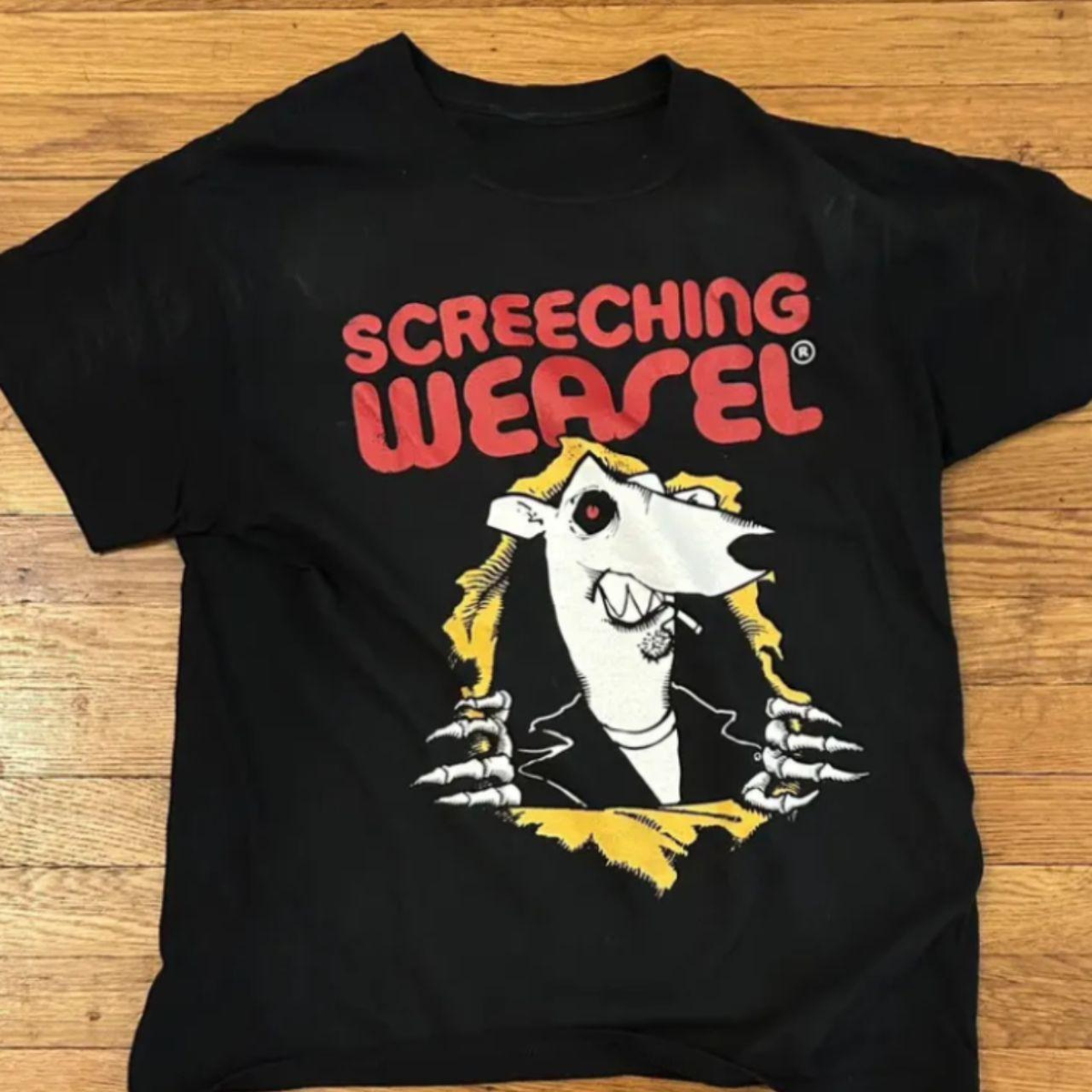 Screeching Weasel black band tee shirt | eBay