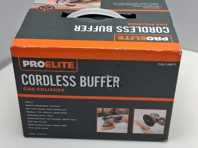 PROELITE CDL12B1T 6IN CORDLESS ORBITAL POLISHER - NEW