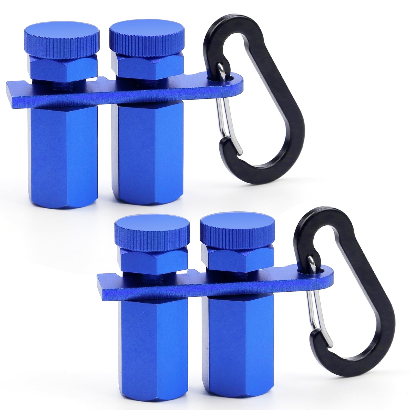 4PCS Tall Stair Gauges for Framing Square with Holder&Carabiner Knobs,Versati...