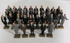 Vintage Marx Miniature Presidents Lot Of 35 (Only Missing 13th President)