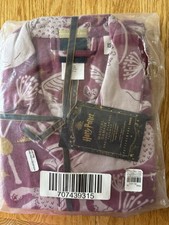 POTTERY BARN TEEN HARRY POTTER MAGICAL DAMASK PAJAMA SET SIZE XS LOOSE FIT