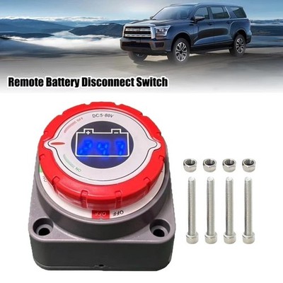 DC 5-80V Batteriehauptschalter Trennschalter Hauptschalter Batterie Boot Auto DE
