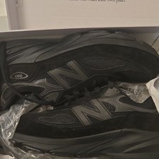 New Balance 990 v6 Triple Black Made in USA, Men's, Suede, U990BB6