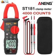 Digital Multimeter Tester AC DC Volt Ohm Amp Clamp Meter Auto Range LCD Handheld