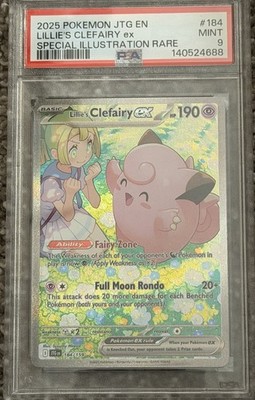 Lillie's Clefairy ex 184/159 Sv09: Journey Together Holo for sale