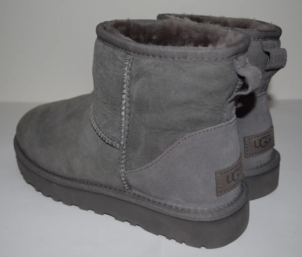 UGG Australia Classic Mini Gray Boots for Women for sale - eBay