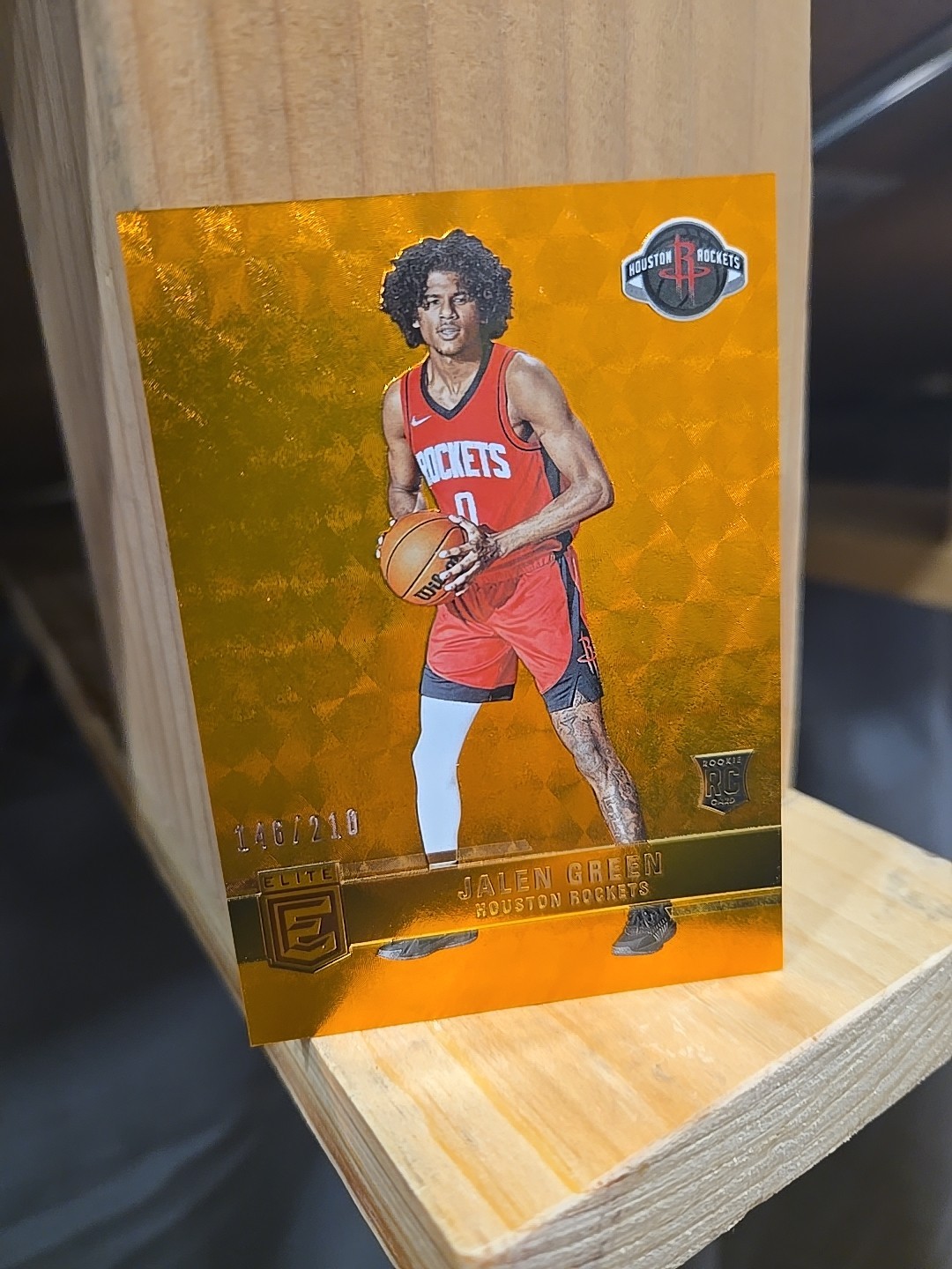 2021 Donruss Elite Jalen Green 146/210 Orange #247 RC