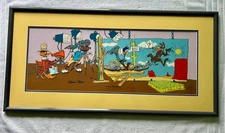 Warner Brothers Limited Edition Cel "Birth of a Notion" Signed By Chuck Jones