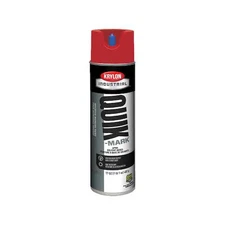 Krylon Industrial A03611007 Inverted Marking Paint, 17 Oz., Red, Solvent -Based
