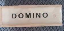 New GA-DOMIN Classic Wooden Dominoes