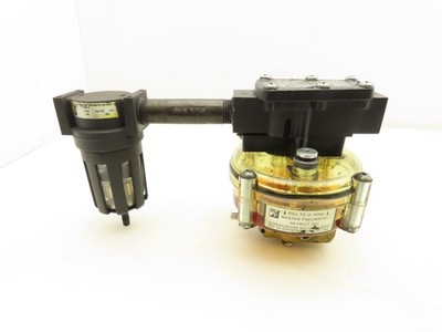 Master Pneumatics D64041 Downstream SPL Pneumatic Lubricator And Filter 1/4'' NPT