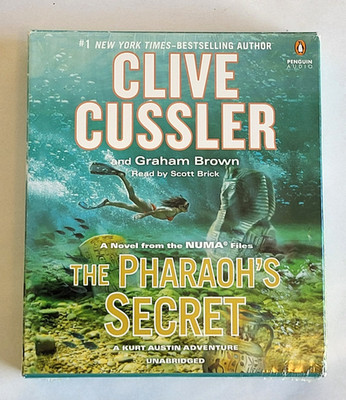 The Pharaoh's Secret The NUMA - Audio 9 CD, by Cussler Clive; Brown - New