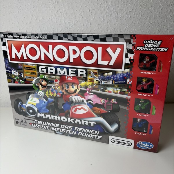 Hasbro Monopoly Gamer Mario Kart - Neu Und Ovp-image