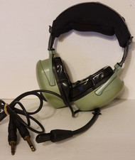 David Clark H20-10 Aviation Headset - EXCELLENT USED CONDITION 