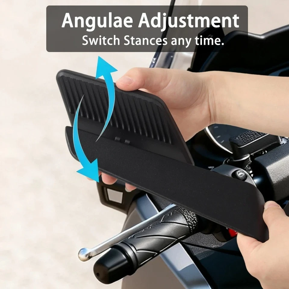 Rétroviseurs latéraux de moto à Rotation réglable pour MT07 MT09 Z900 Z750 Z125 - Photo 4/4