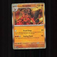 Hisuian Arcanine 100/167 Rare Twilight Masquerade Pokemon Holo Near Mint