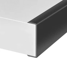 Big Size Rubber Edge Trim, 2-1/2 inches Self-Adhesive U Channel Edge Protector