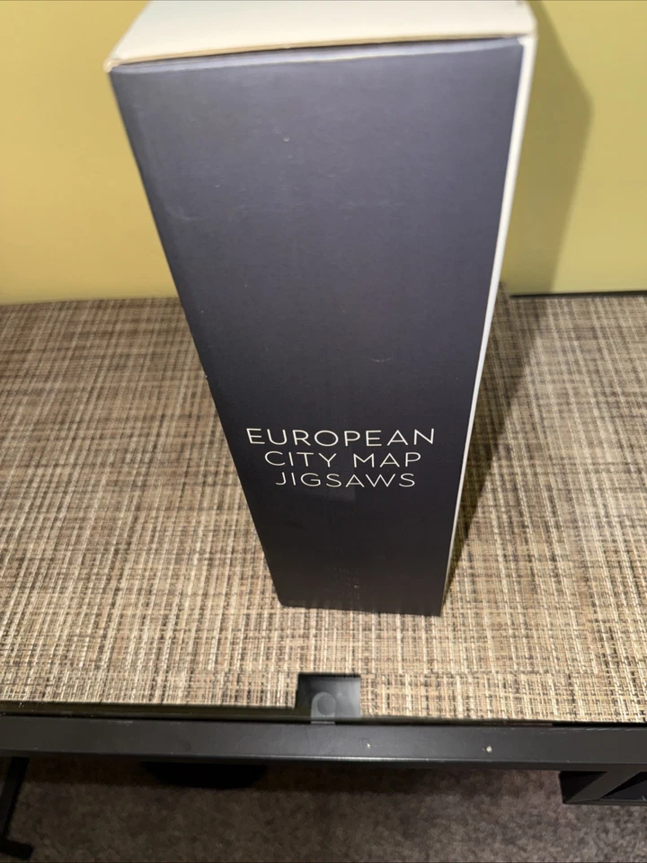 European City Map Jigsaw Puzzle 4 In 1 Paris London Rome Amsterdam 4000pcs New - Image 4 of 4