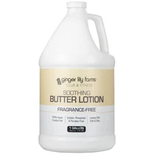Ginger Lily Farms Club & Fitness Soothing Butter Lotion for Dry Skin, 100%... 