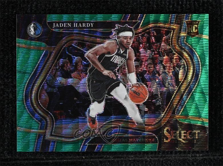 2022-23 Panini Select Courtside Green Wave Prizm 22/50 Jaden Hardy #281 hs9