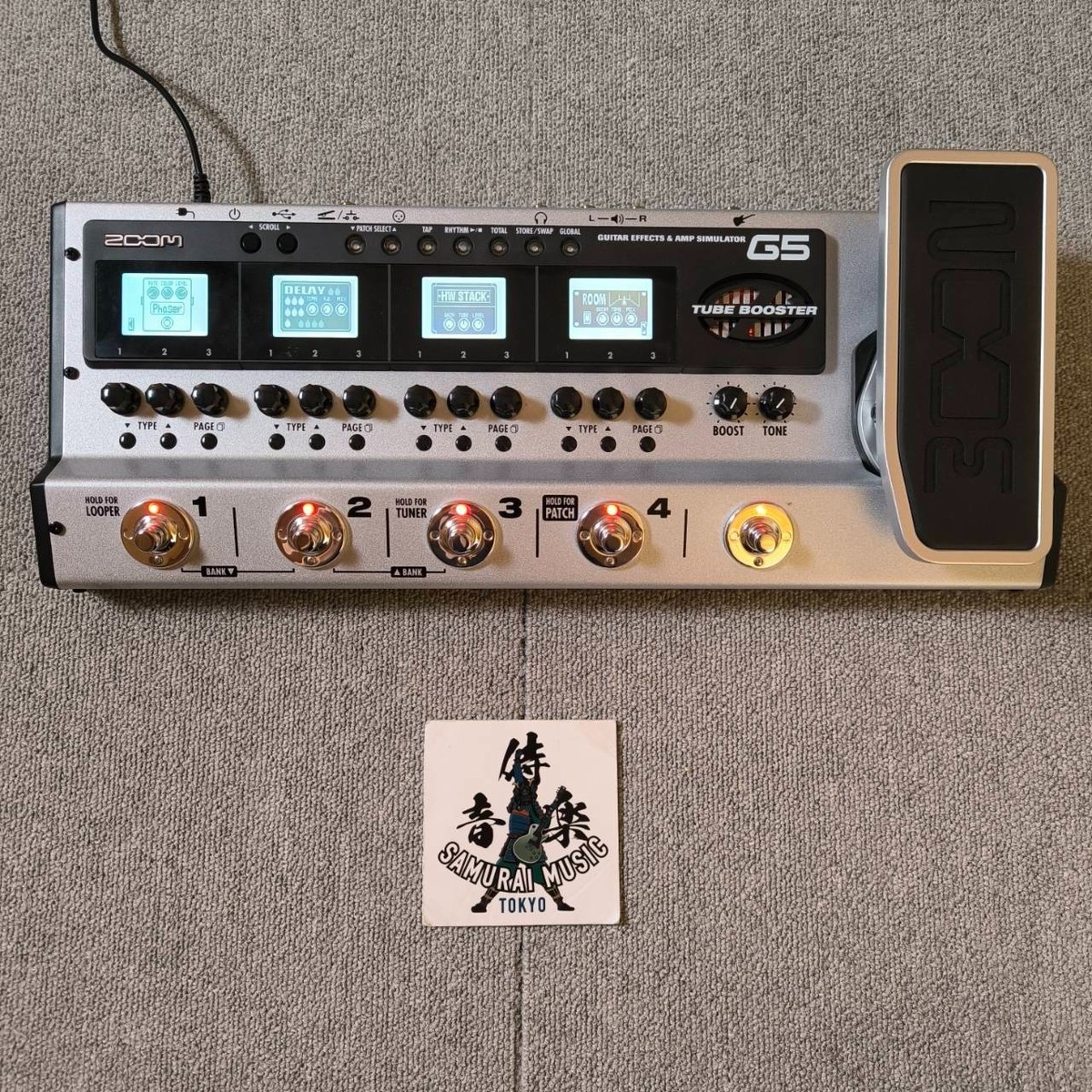 ZOOM G5 ギターエフェクター Amazon.co.jp: Zoom G5 Guitar Effects and Amp Simulator Pedal