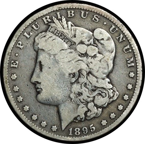 1895-O Morgan Dollar Fine