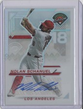 2025 Panini Prospect Edition Holo  Signatures Prizms Silver  #113 Nolan Schanuel