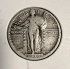 1918-S Standing Liberty Quarter, Nicely Circulated.  (20186)