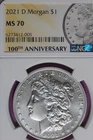 2021 D NGC MS70 MORGAN SILVER DOLLAR #B52007