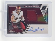 BEN SINNOTT 2024 ZENITH RPA ROOKIE PATCH AUTOGRAPH RC AUTO /399 Q4971