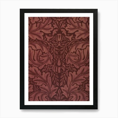 Acanthus Velveteen, William Morris gerahmtes Wandbild Poster Leinwanddruck Bild