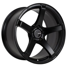 Enkei 476-895-8045bk 18x9.5 Kojin Matte Black Wheels Rims 5x100