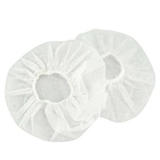 100Pack Disposable Non-Woven Sanitary Headphone Ear Covers For 8.5 10cm Ear Pads