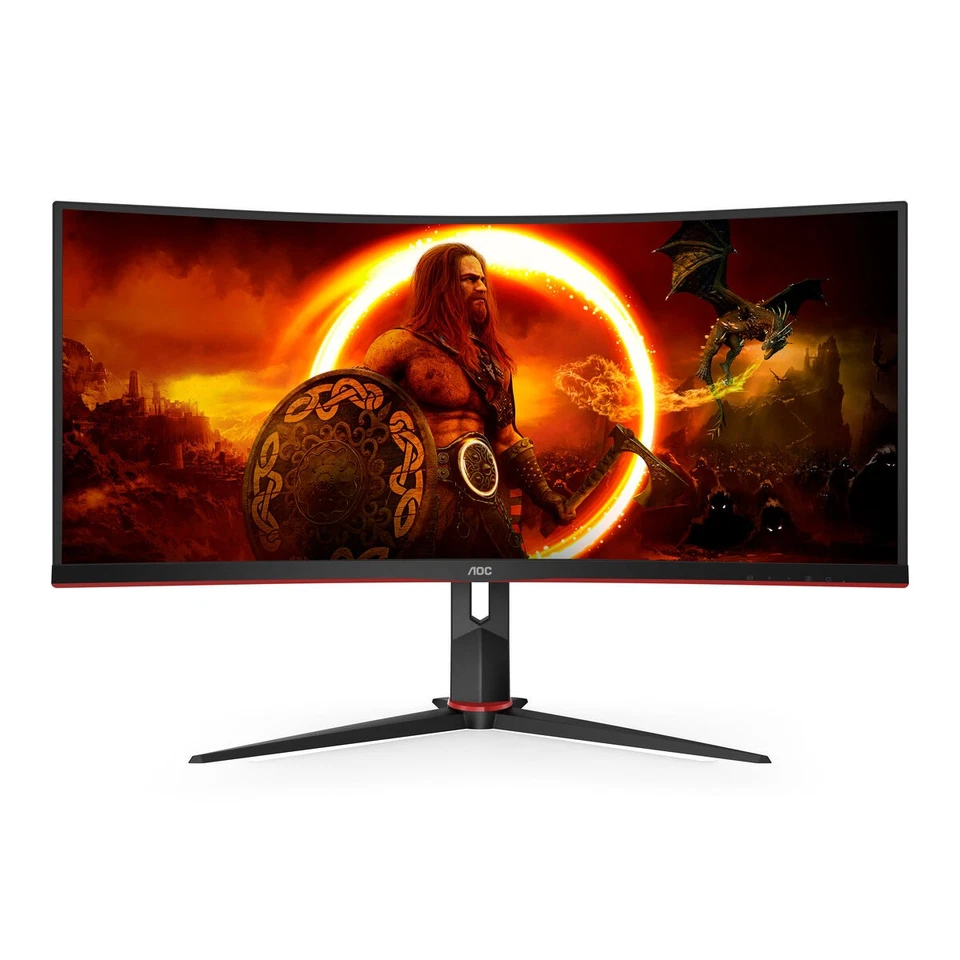 Monitor AOC CU34G2XP/BK Wide Quad HD 34" 180 Hz - Bild 3 von 4