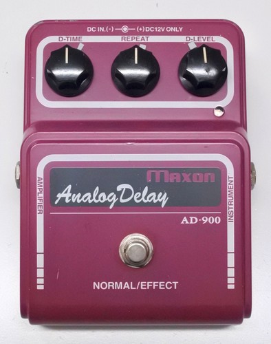 MAXON AD-900 Analog Delay Effects Pedal MIJ 4Chips Later Model #53 DHL or EMS