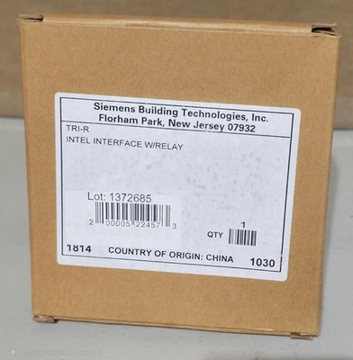 Siemens 500-896224 TRI-R Single Input Module with Relay