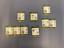 Lot of 9 Laoptop Wifi Chips