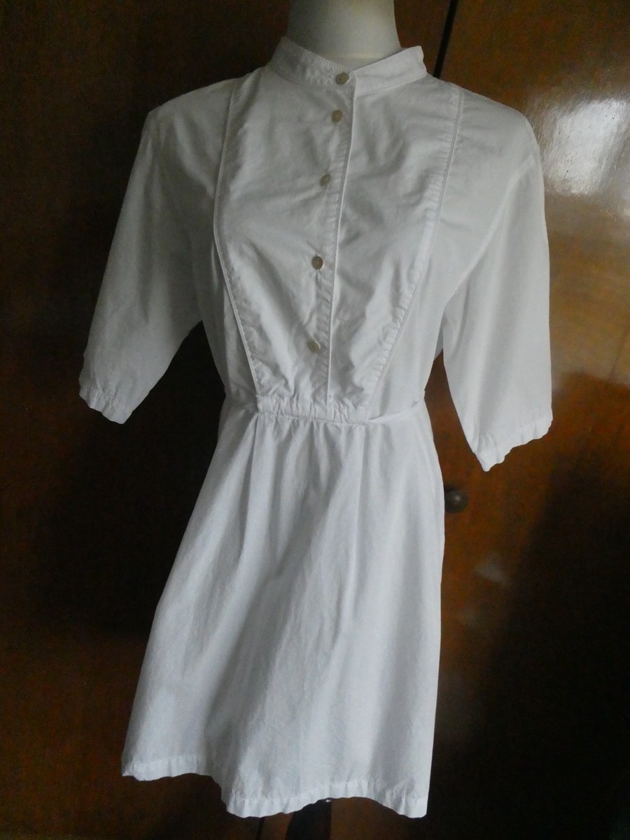 marc jacobs cotton dress Marc By Marc Jacobs women white cotton dress Large reticket tag Store  Sample