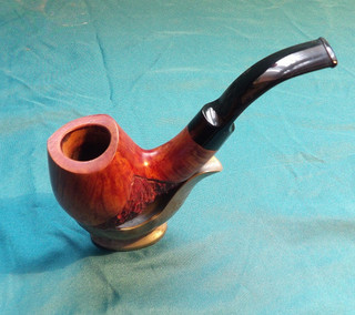LIGHTLY USED CROWN VIKING 2006 RUSTIC SMOKING PIPE FROM LARGE COLLECTION