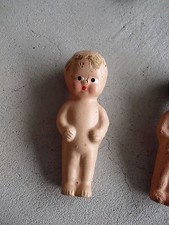 Vintage Small Composition Boy Doll 3 1/2" Tall 2