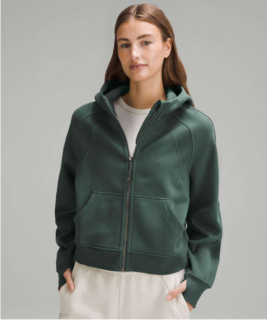NWT Lululemon Scuba Oversized Full Zip Hoodie SZ XS/S Dark NWT Lululemon Scuba Oversized Full Zip Hoodie SZ XS/S Dark