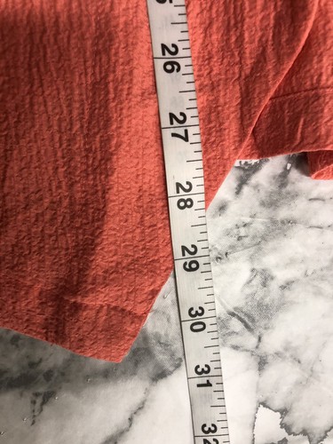 Chaqueta para mujer Calvin Klein Flyaway cintura ceñida abierta coral para mujer talla L nueva con etiquetas - Imagen 6 de 7