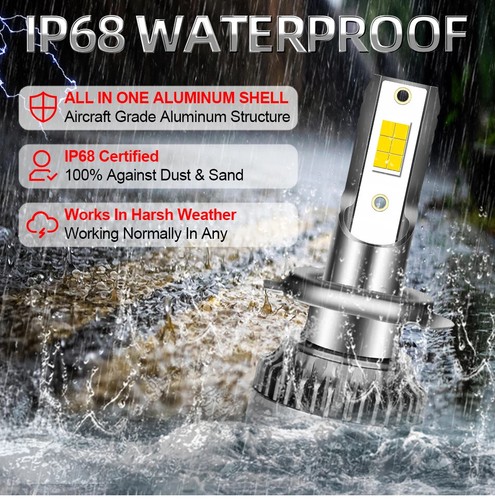 LED Canbus 30000LM 300W 3570 CSP Car Headlights Auto Fog Lights 12V - Picture 17 of 18