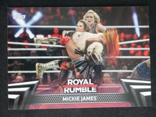 2019 Topps WWE Women's Division Women's Royal Rumble Card Mickie James #RR4